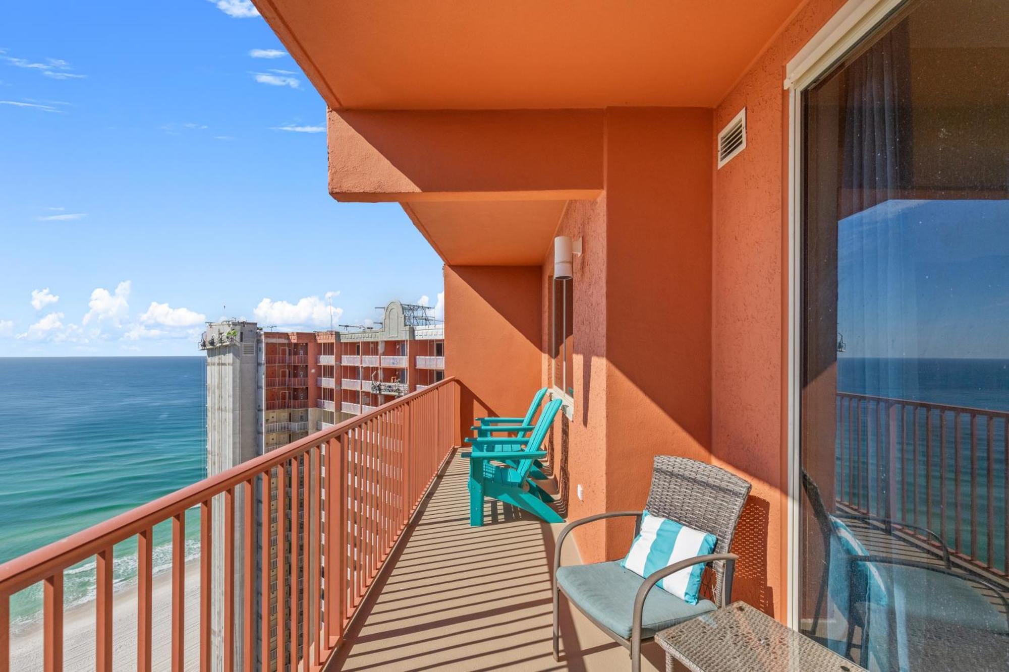 Penthouse With Beautiful Beach Views! 1 Bedroom, 2 Bathroom Penthouse! Panama City Beach Kültér fotó