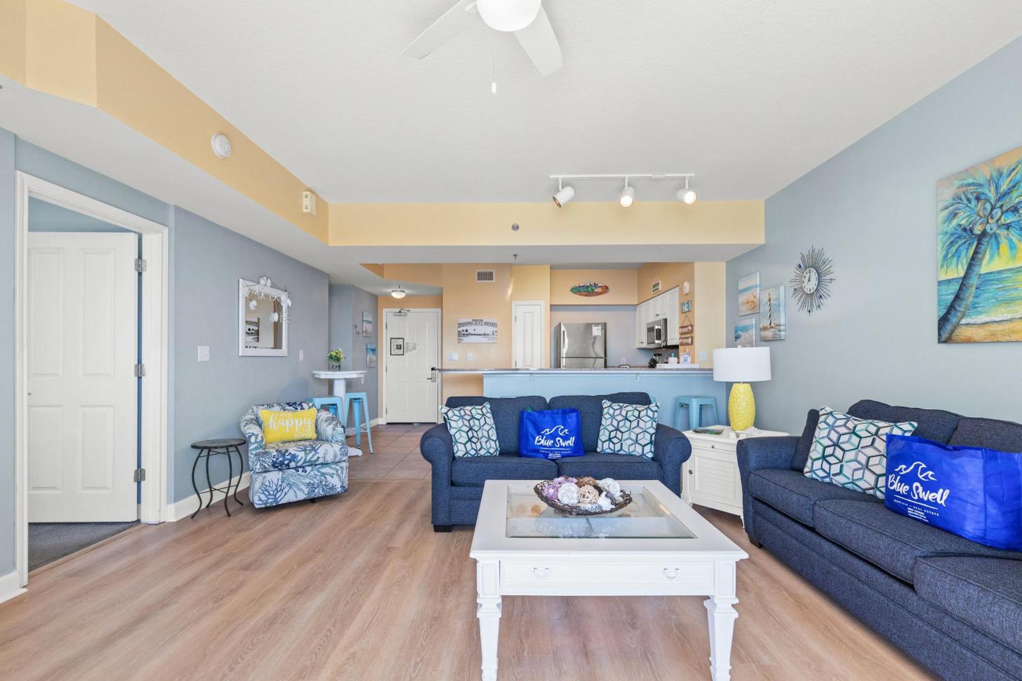 Penthouse With Beautiful Beach Views! 1 Bedroom, 2 Bathroom Penthouse! Panama City Beach Kültér fotó